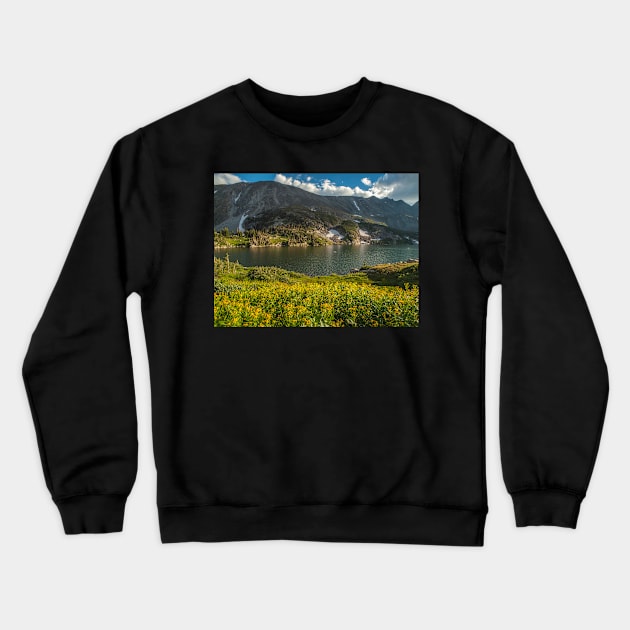 Lake Isabelle Crewneck Sweatshirt by algill